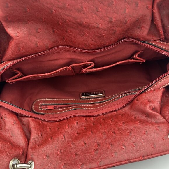 Rosetti Red Faux Leather Tote Bag - Picture 5 of 6
